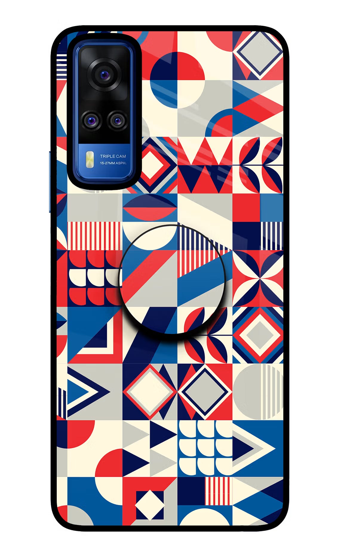 Colorful Pattern Vivo Y51A/Y51 2020 Pop Case by Casekaro