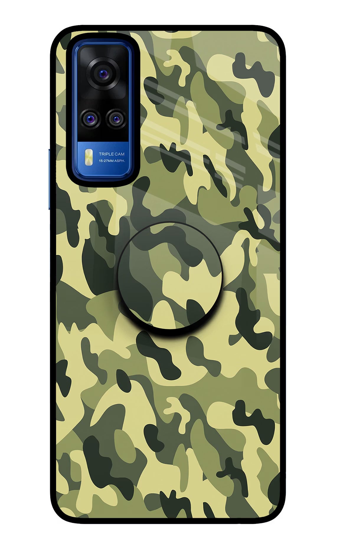Camouflage Vivo Y51A/Y51 2020 Pop Case by Casekaro