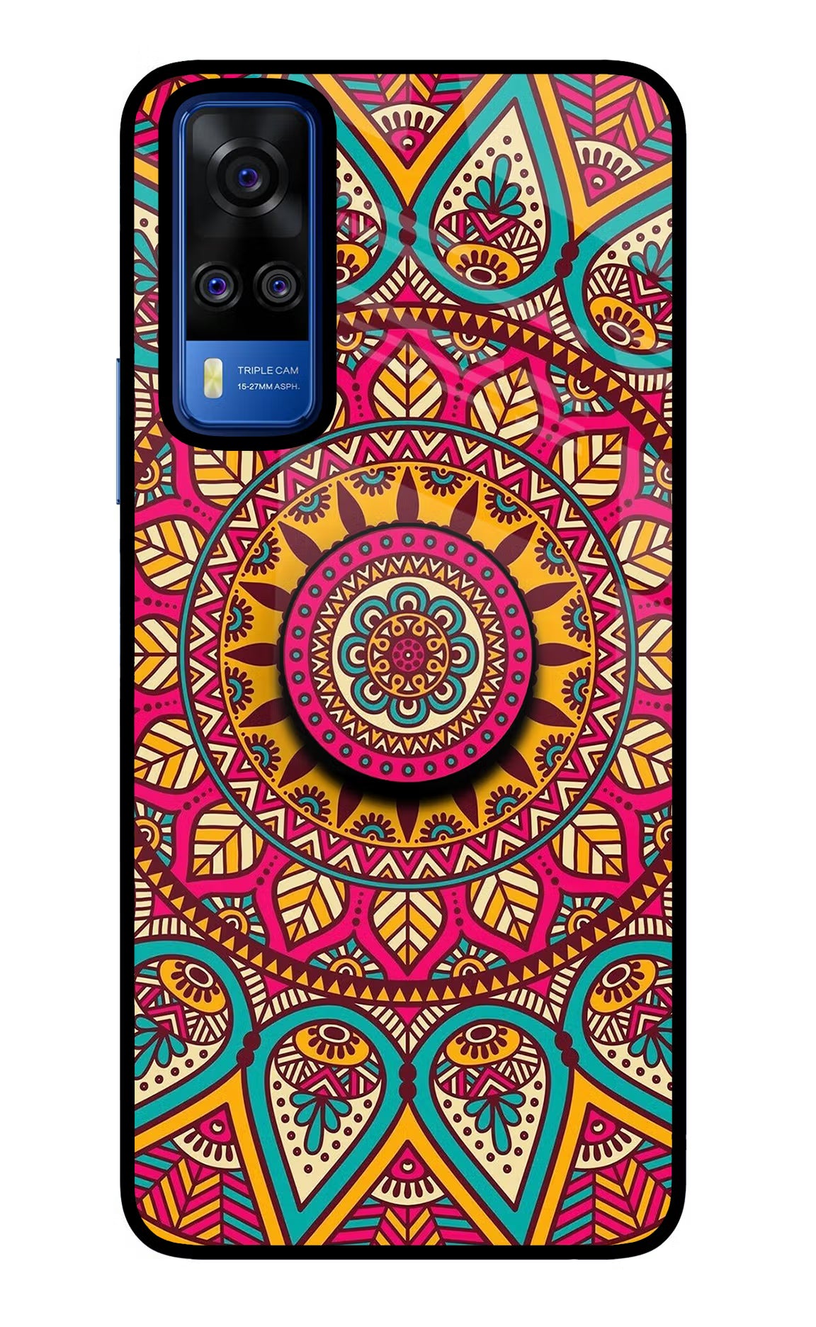 Mandala Vivo Y51A/Y51 2020 Pop Case by Casekaro