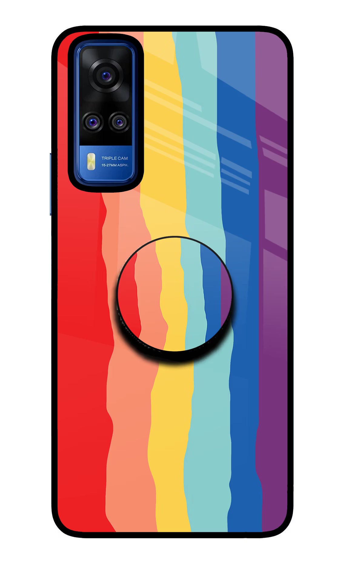 Rainbow Vivo Y51A/Y51 2020 Pop Case by Casekaro