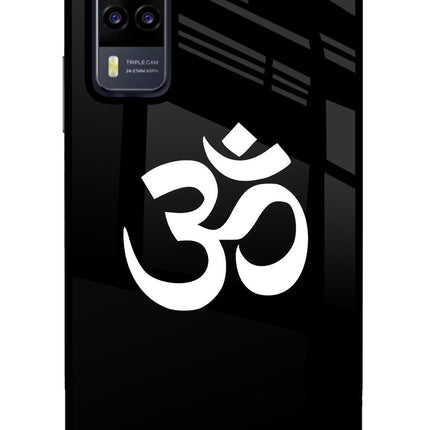Om Vivo Y31 Glass Case Back Cover by Casekaro