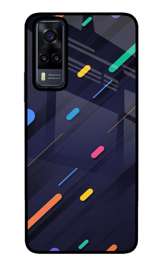 Abstract Design Vivo Y31 Glass Case