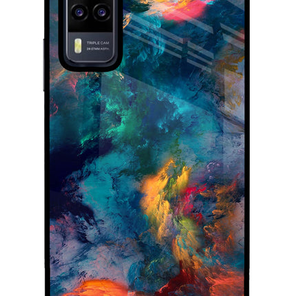 Artwork Paint Vivo Y31 Glass Case Back Cover by Casekaro