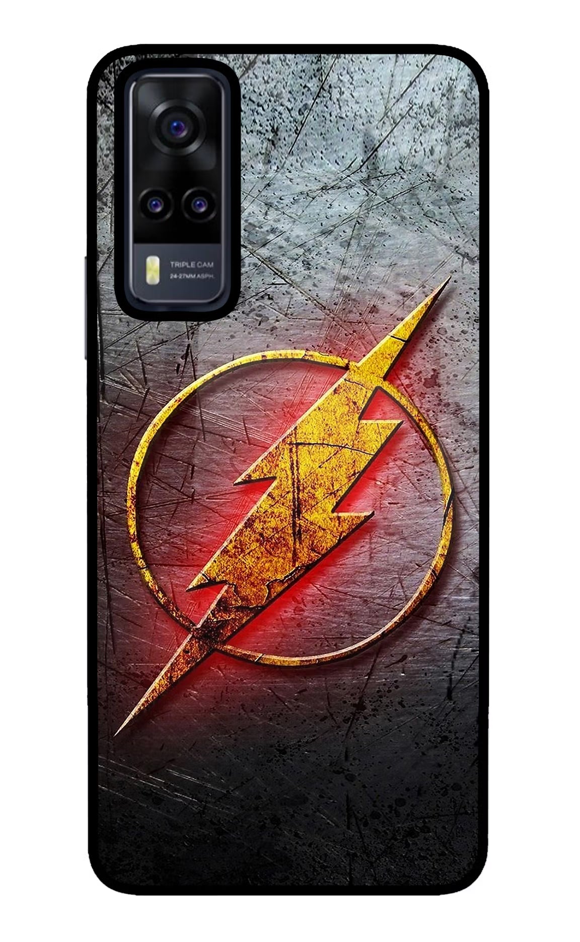 Flash Vivo Y31 Glass Case Back Cover by Casekaro