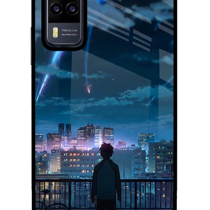 Anime Vivo Y31 Glass Case Back Cover by Casekaro