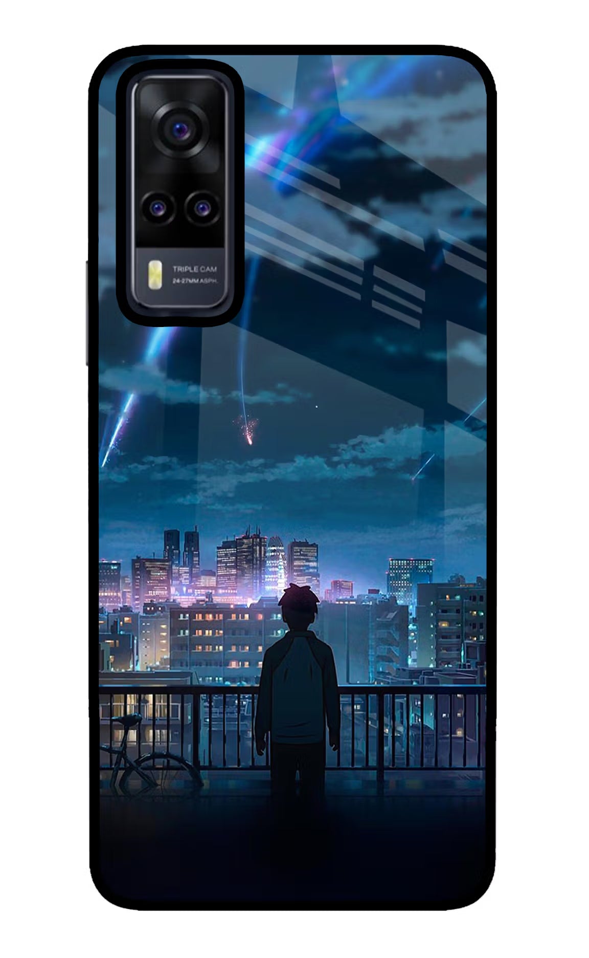 Anime Vivo Y31 Glass Case Back Cover by Casekaro
