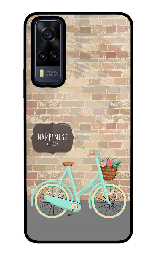 Happiness Artwork Vivo Y31 Glass Case