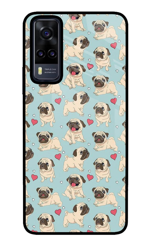 Pug Dog Vivo Y31 Glass Case