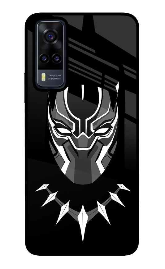 Black Panther Vivo Y31 Glass Case
