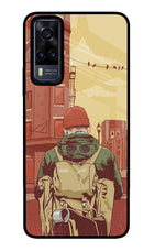 Adventurous Vivo Y31 Glass Case