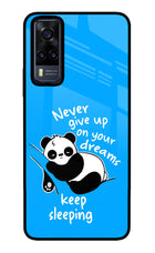 Keep Sleeping Vivo Y31 Glass Case