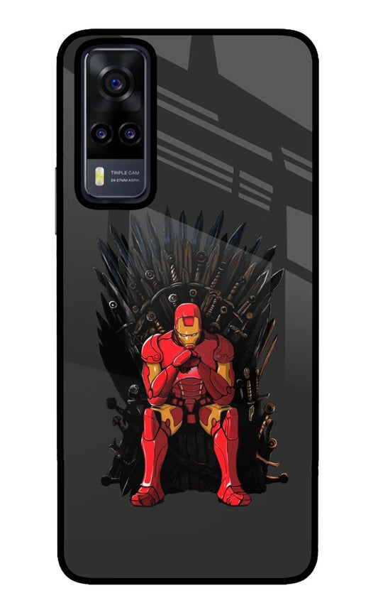 Ironman Throne Vivo Y31 Glass Case