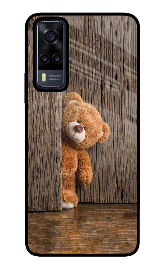 Teddy Wooden Vivo Y31 Glass Case