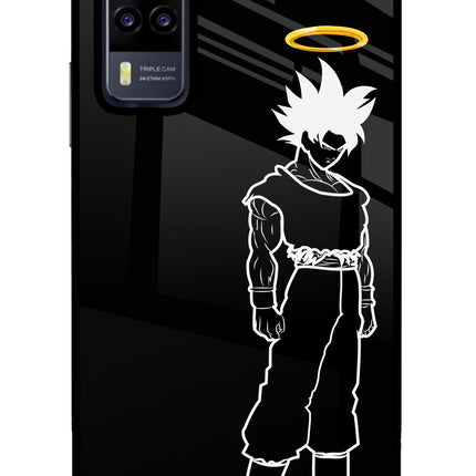 DBS Character Vivo Y31 Glass Case Back Cover by Casekaro