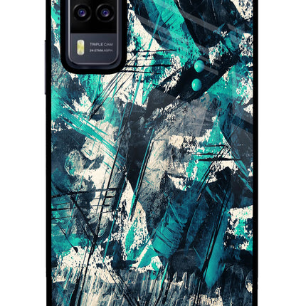Artwork Vivo Y31 Glass Case Back Cover by Casekaro