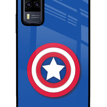 Shield Vivo Y31 Glass Case Back Cover by Casekaro