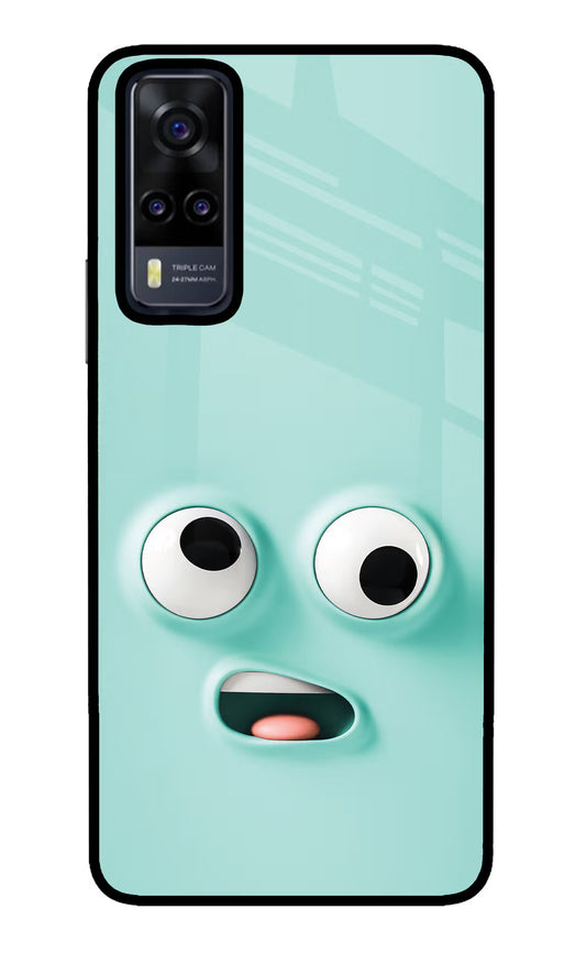 Funny Cartoon Vivo Y31 Glass Case