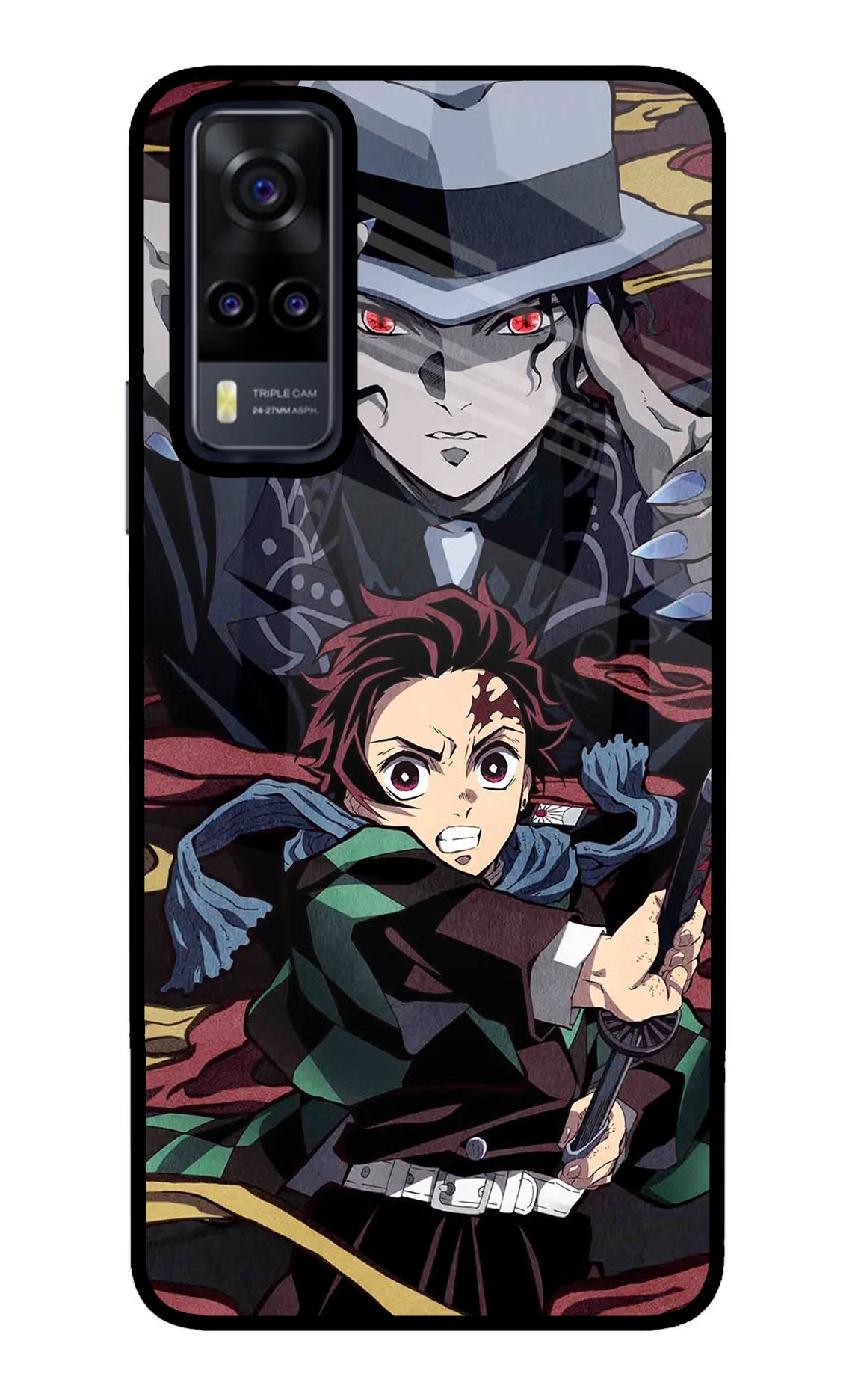 Demon Slayer Vivo Y31 Glass Case