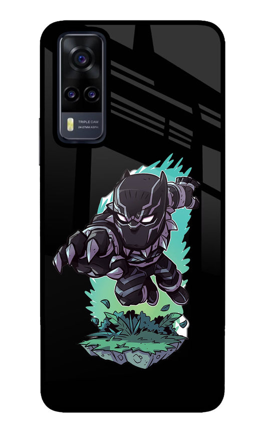 Black Panther Vivo Y31 Glass Case