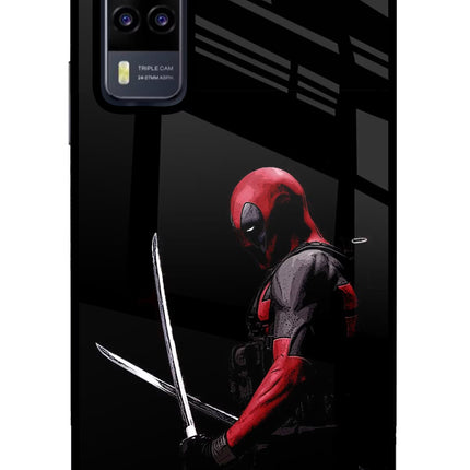Deadpool Vivo Y31 Glass Case Back Cover by Casekaro