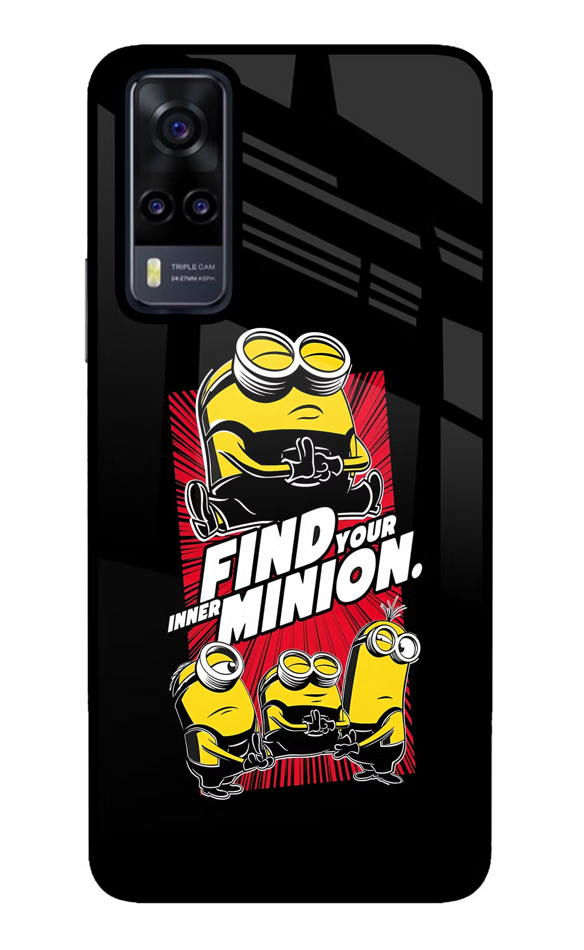 Find your inner Minion Vivo Y31 Glass Case