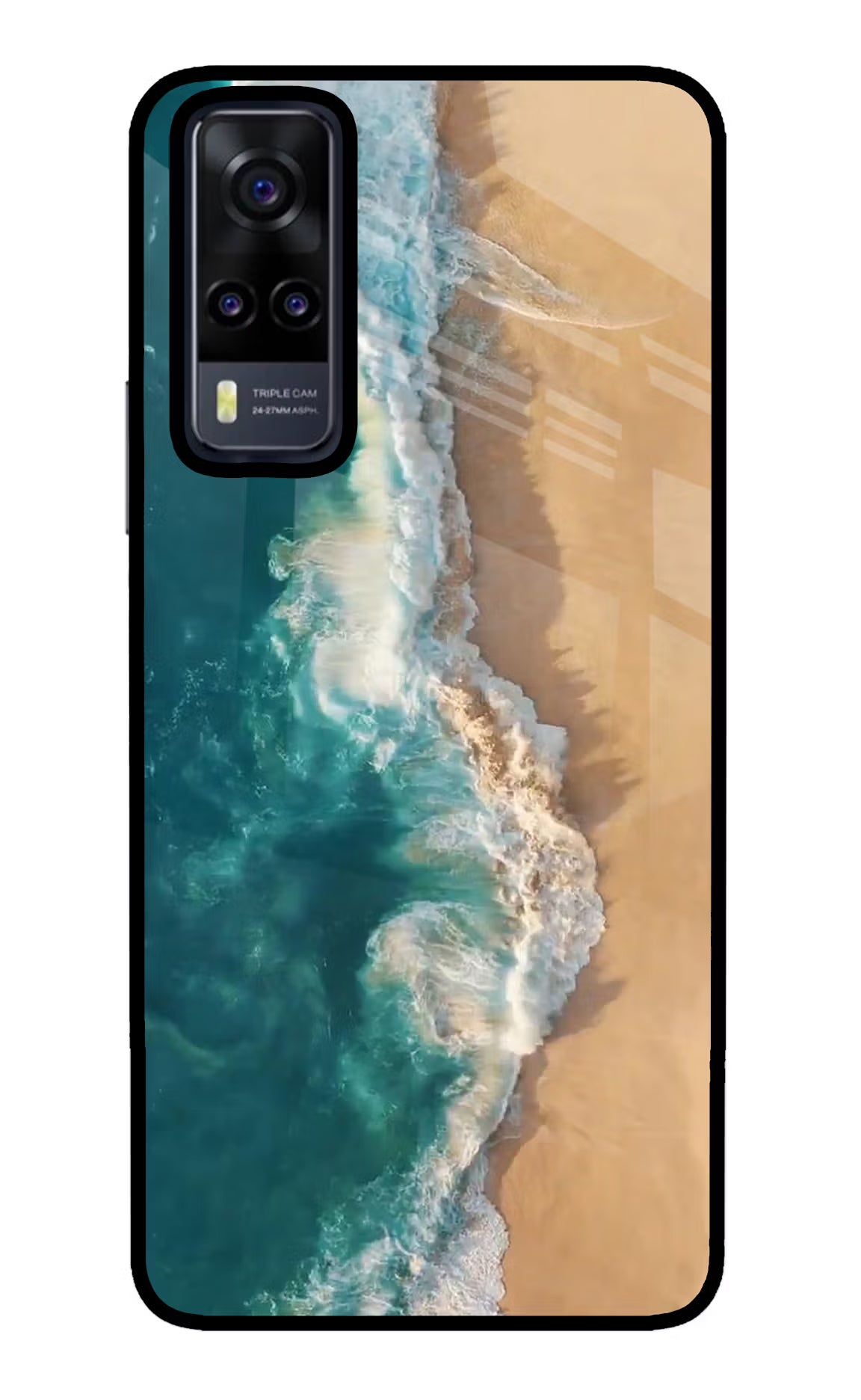 Ocean Beach Vivo Y31 Glass Case