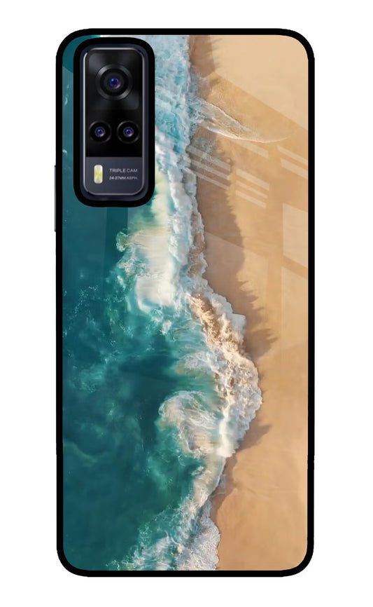 Ocean Beach Vivo Y31 Glass Case
