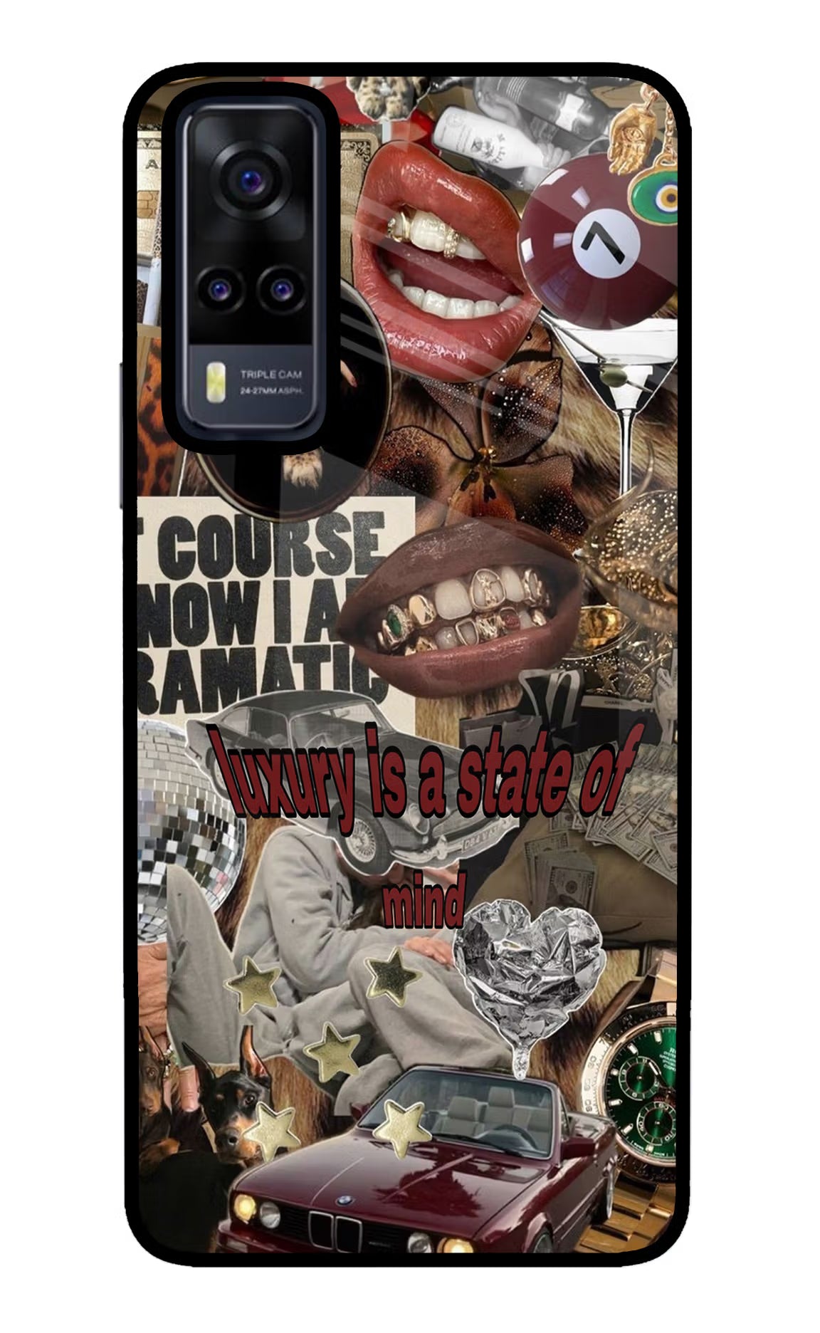 Luxury Vivo Y31 Glass Case