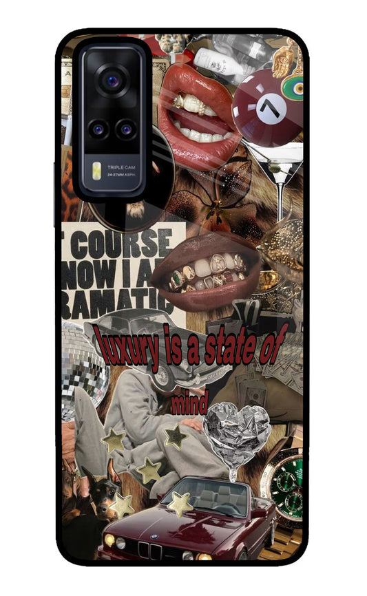 Luxury Vivo Y31 Glass Case