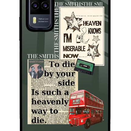 The Smiths Vivo Y31 Glass Case Back Cover by Casekaro