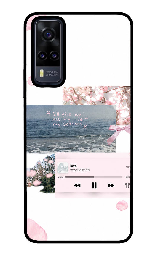 Wave to earth Vivo Y31 Glass Case