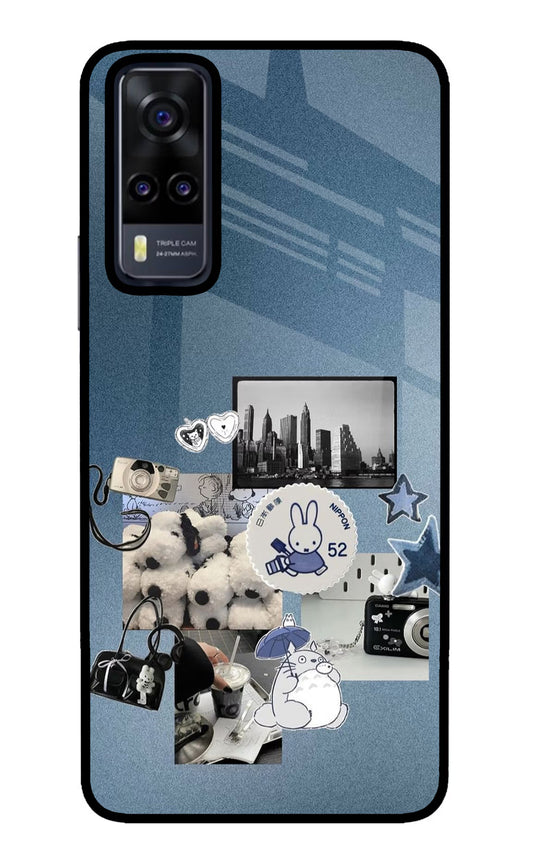 Miffy Vivo Y31 Glass Case