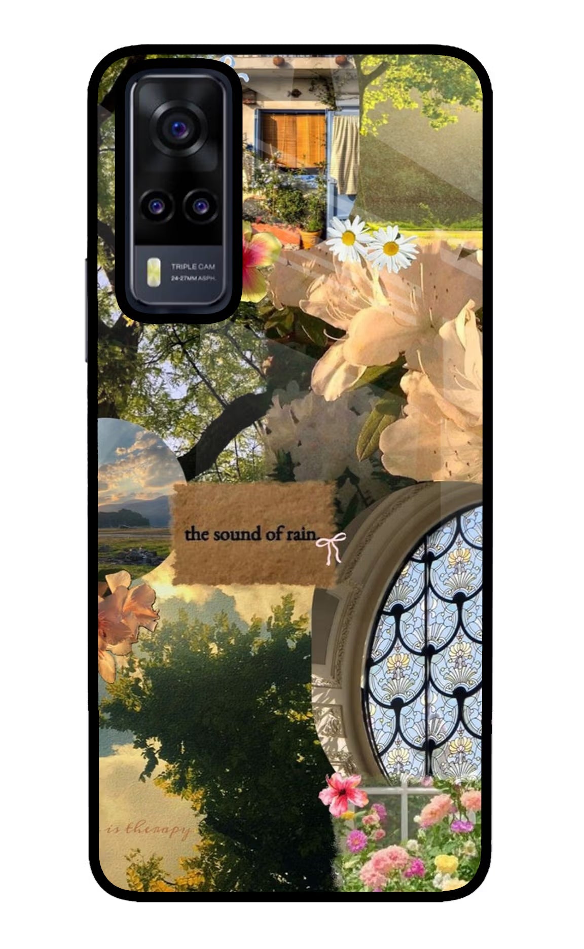 Rain Vivo Y31 Glass Case
