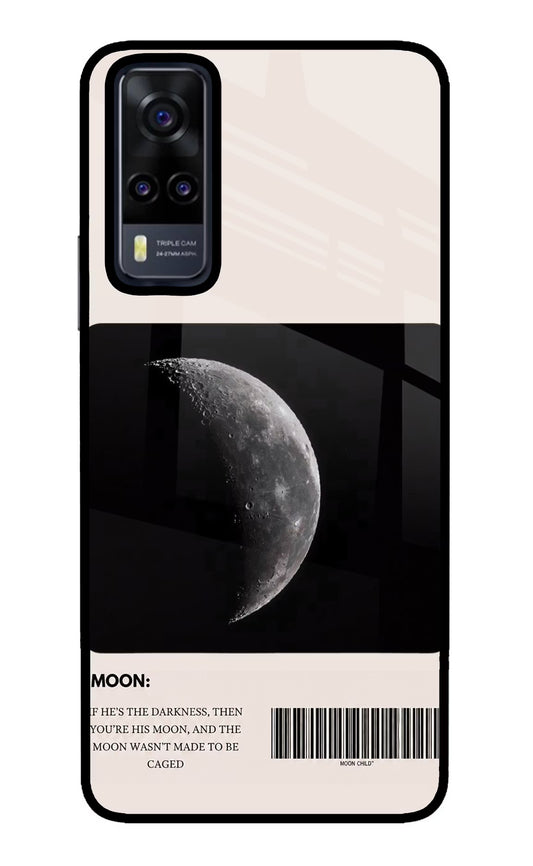 Moon Phase Vivo Y31 Glass Case