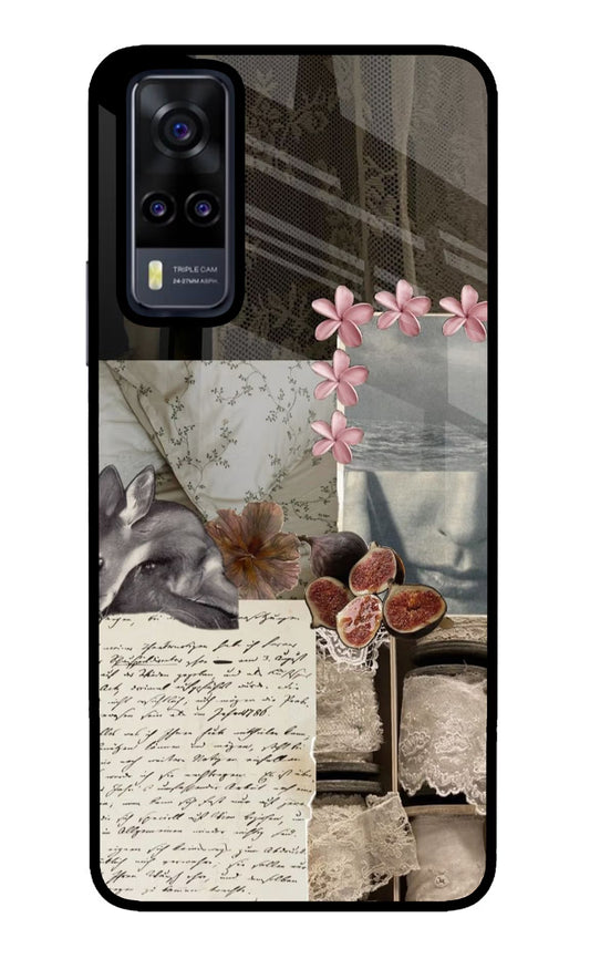 Midnight Sky Vivo Y31 Glass Case
