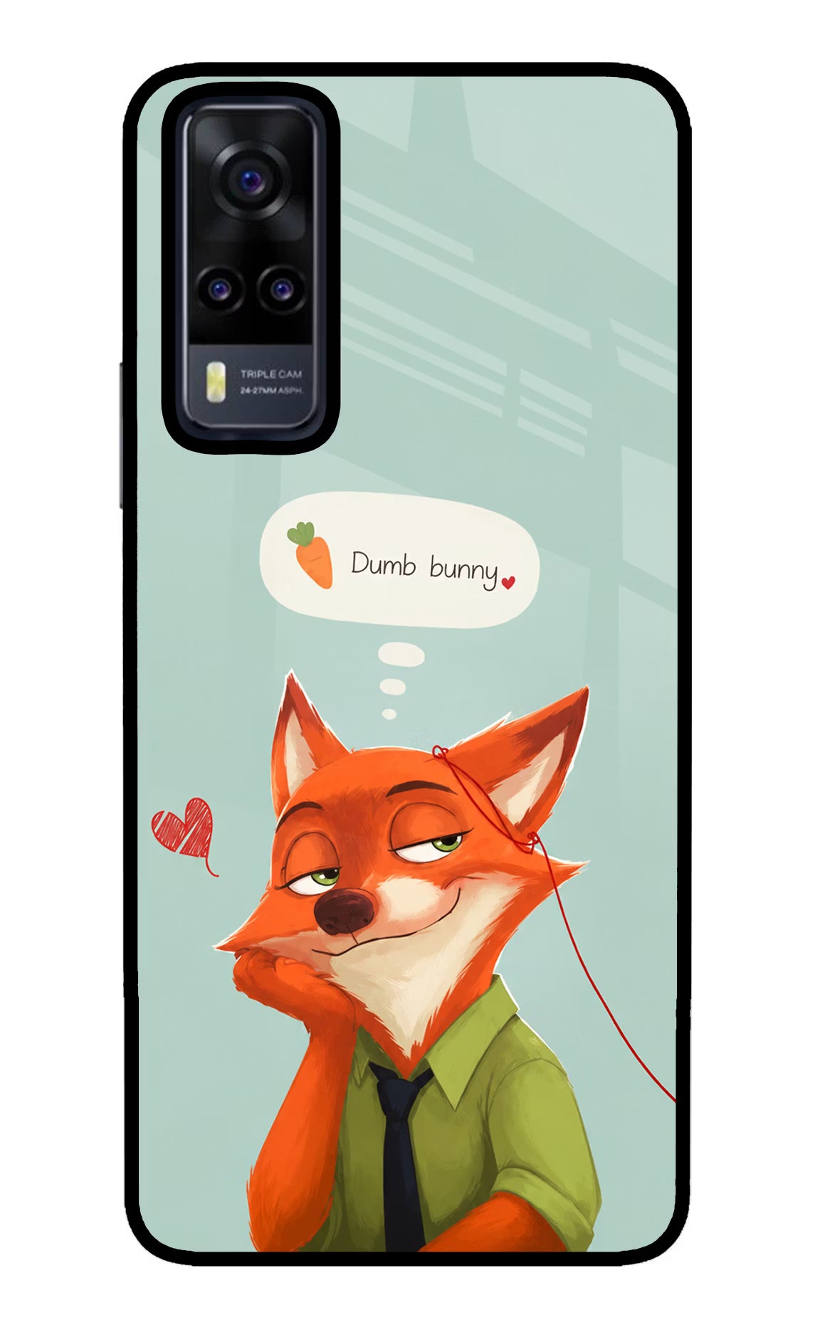 Nick Charm Vivo Y31 Glass Case