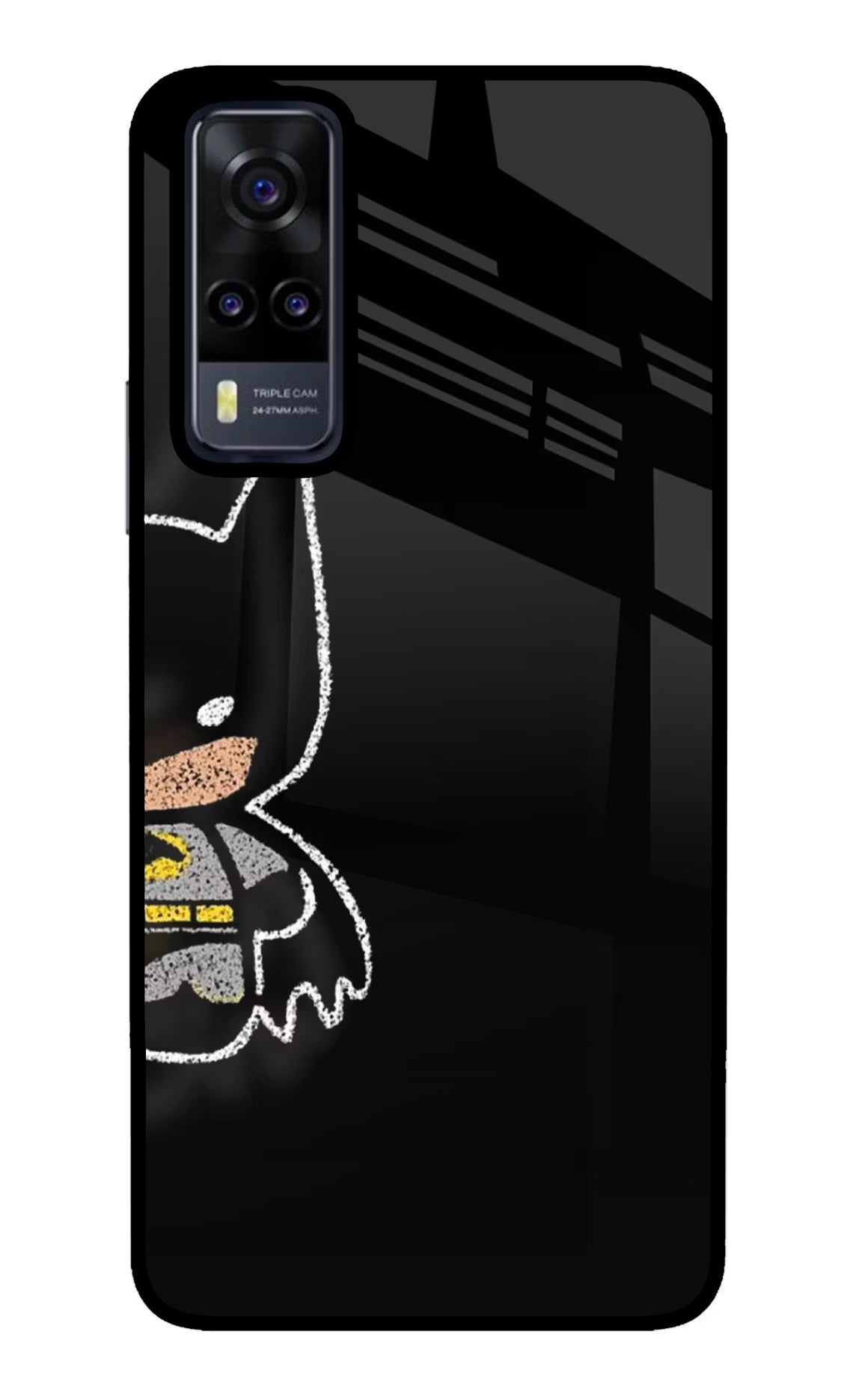 Bat Kitty Vivo Y31 Glass Case