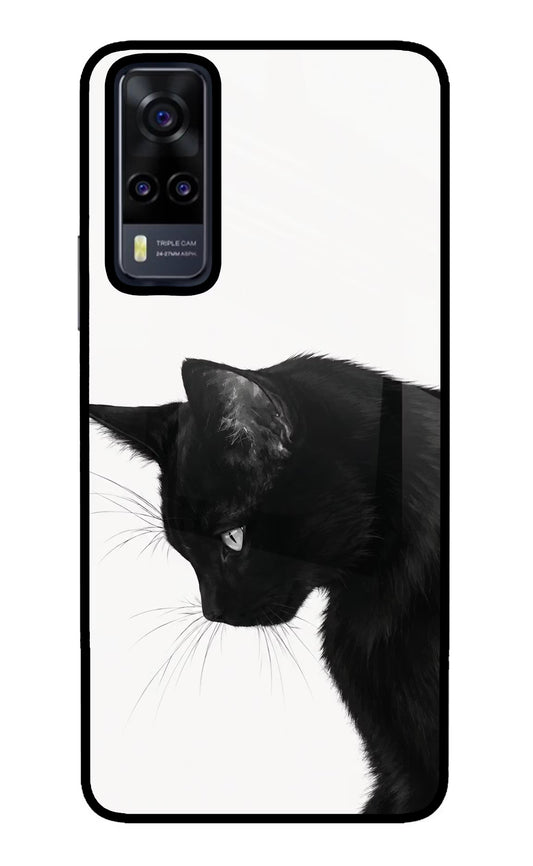 Shadow Gaze Vivo Y31 Glass Case