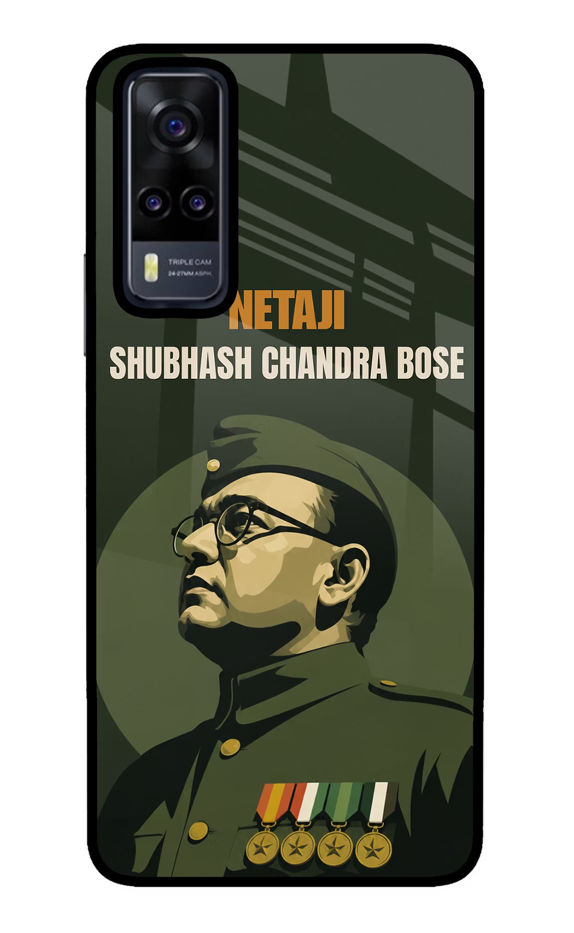 Netaji Legacy Vivo Y31 Glass Case