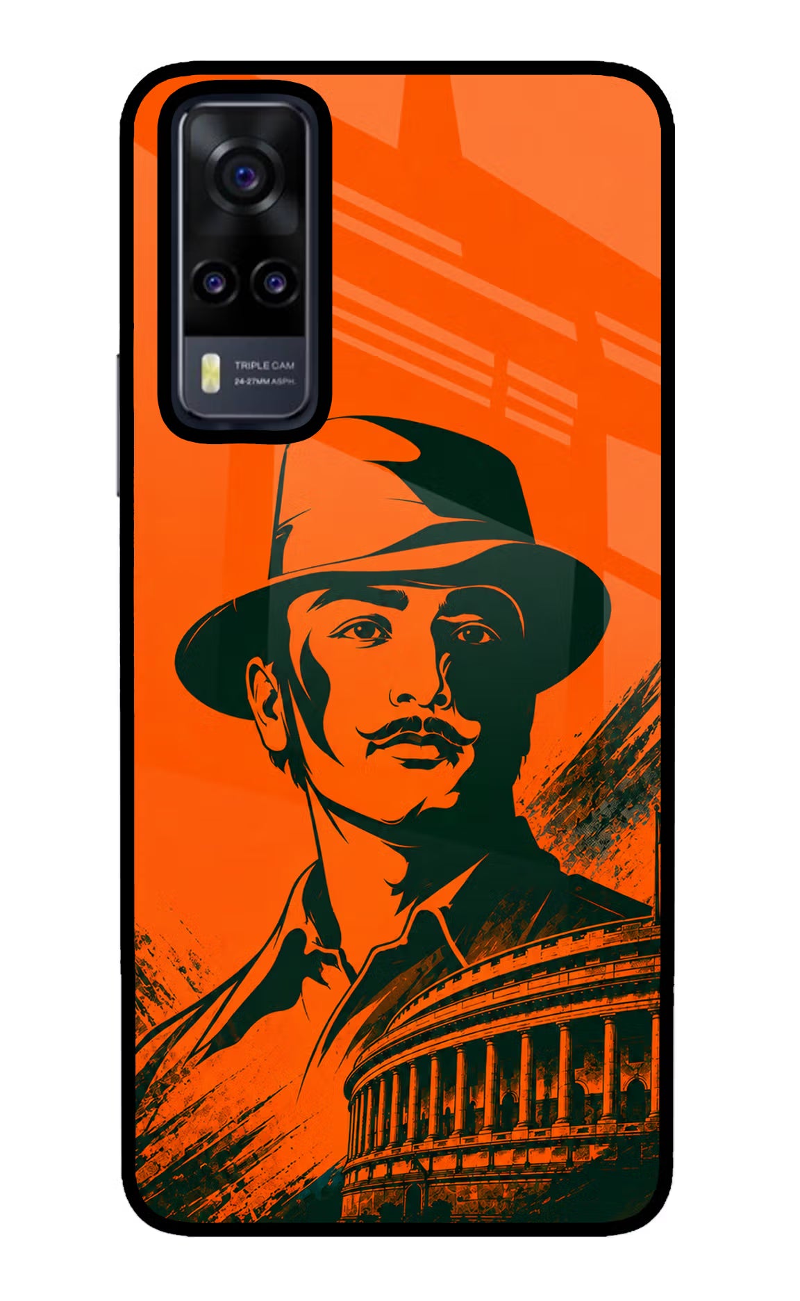 Bhagat Singh Legacy Vivo Y31 Glass Case