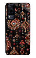 Boho Noir Vivo Y31 Glass Case