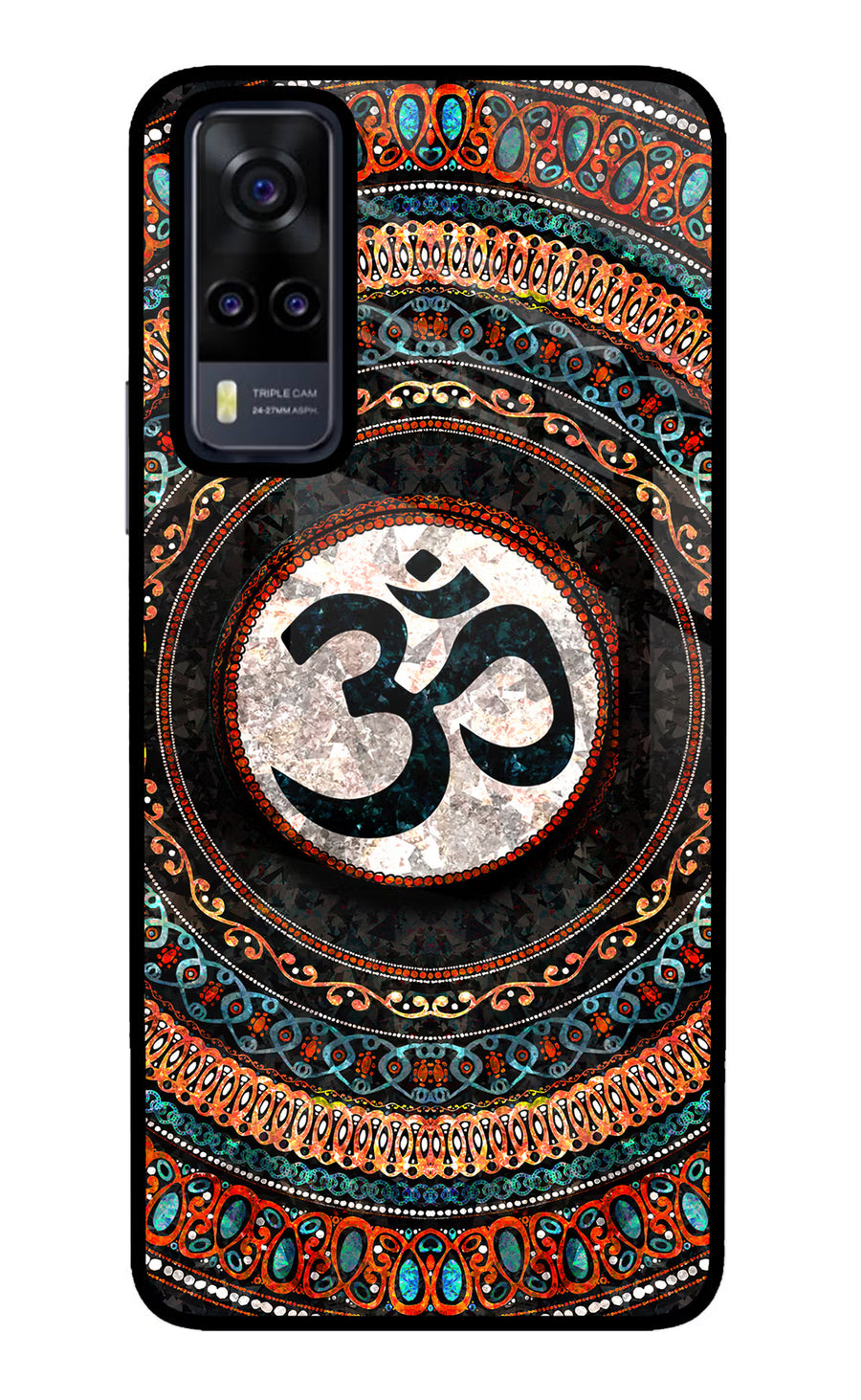 Om Culture Vivo Y31 Pop Case, Glass case