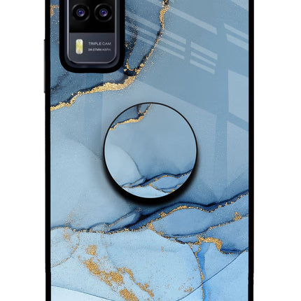 Blue Marble Vivo Y31 Pop Case by Casekaro