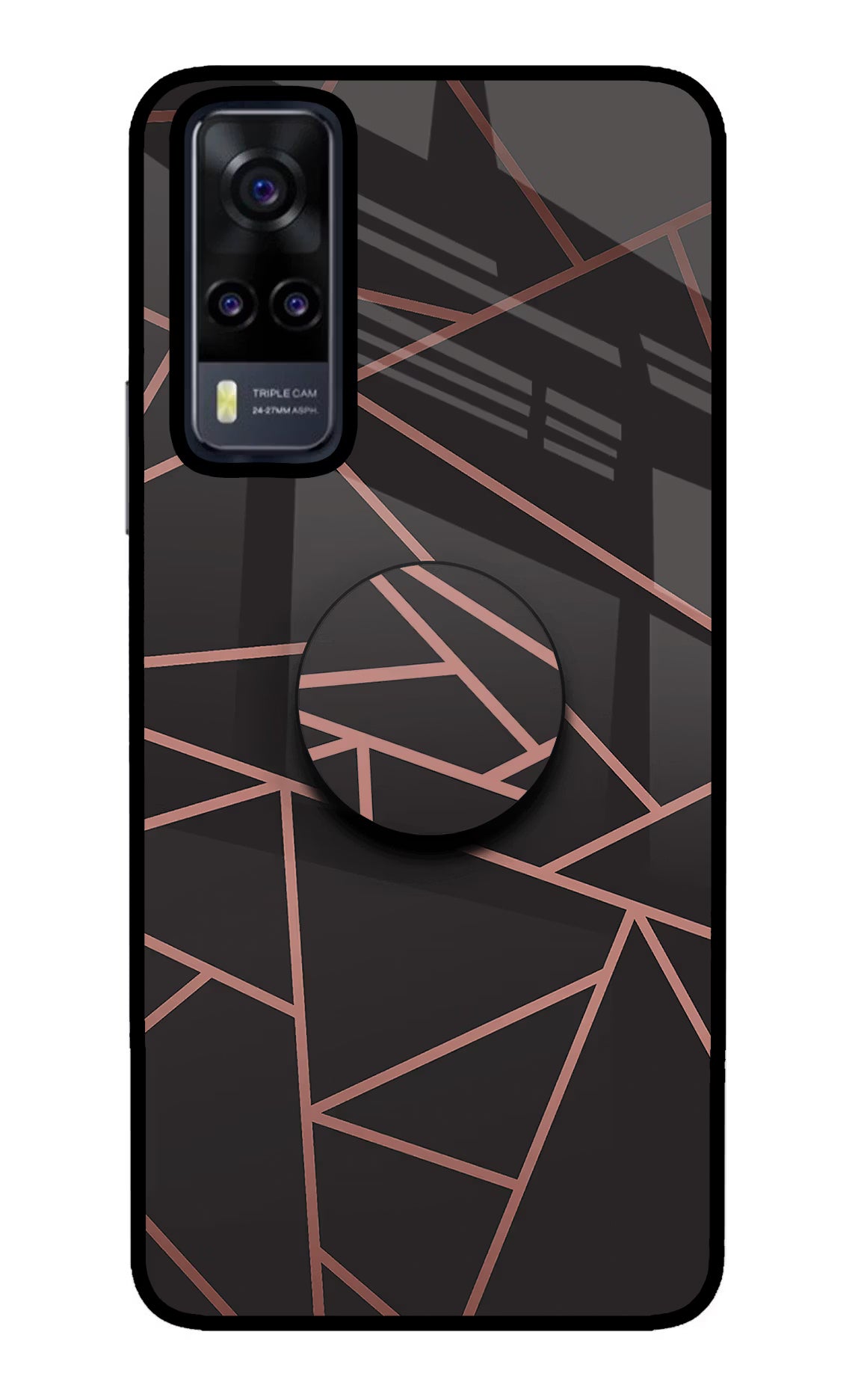 Geometric Pattern Vivo Y31 Pop Case by Casekaro