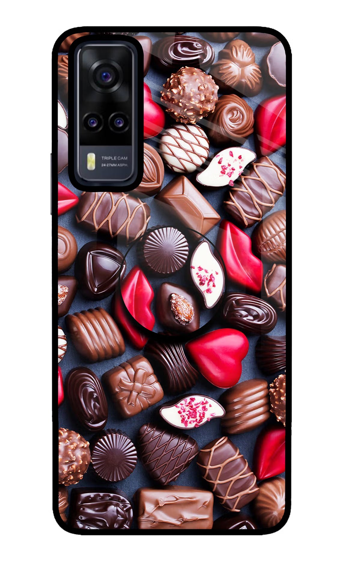 Chocolates Vivo Y31 Pop Case by Casekaro