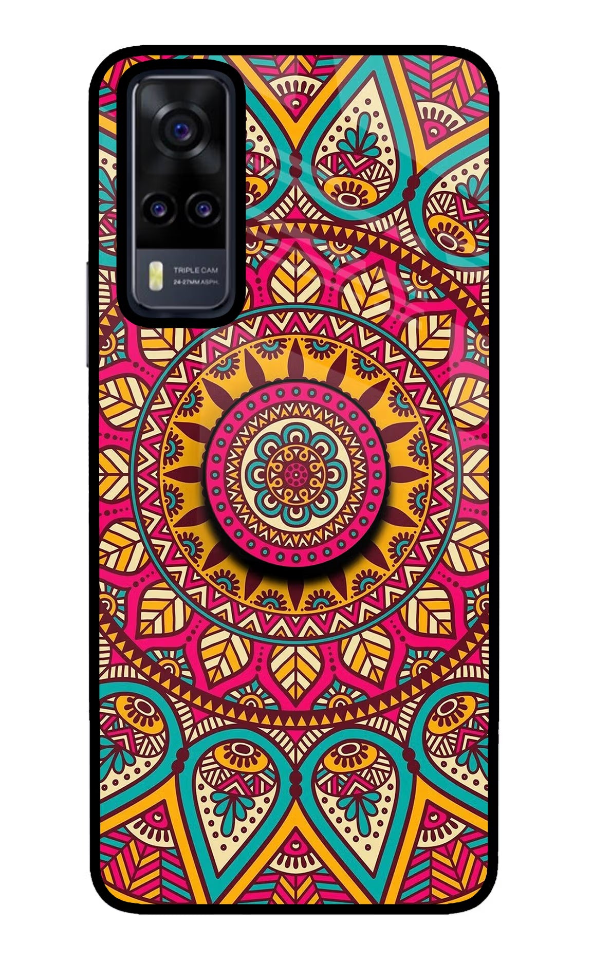 Mandala Vivo Y31 Pop Case by Casekaro