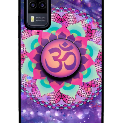 Om Purple Vivo Y31 Pop Case by Casekaro