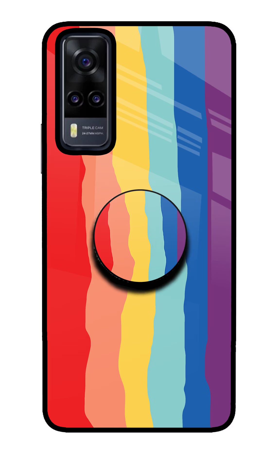 Rainbow Vivo Y31 Pop Case by Casekaro