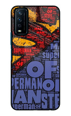 Superman Vivo Y12s Glass Case