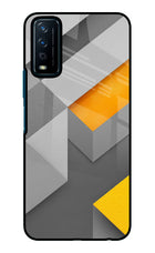 Abstract Vivo Y12s Glass Case